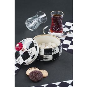 Acar Qualita King Emaye Kapaklı Şekerlik