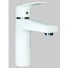 Acar Safir Beyaz Lavabo Bataryası