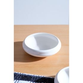 Acar SCT-21-0214 11.5 cm Bianco Perla Porselen Kase Yuvarlak Çerezlik