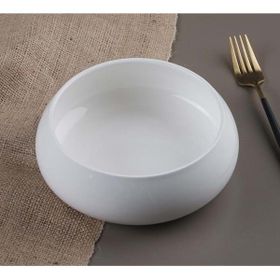 Acar Sct-21-0215 Bianco Perla Porselen 18.2x6.3 cm Yuvarlak Kase