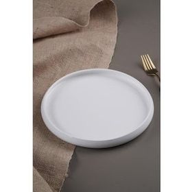 Acar Sct-21-0222/24 Bianco Perla Porselen 20 cm Yuvarlak Tabak