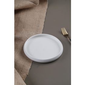 Acar Sct-21-0222/24 Bianco Perla Porselen 20 cm Yuvarlak Tabak