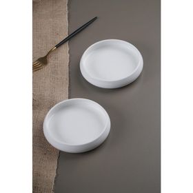 Acar Sct-21-0225/72 Bianco Perla 6'lı 13 cm Porselen Yuvarlak Tabak