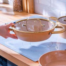 Acar Ultimate Pro 5 Parça Rose Gold Tencere Seti