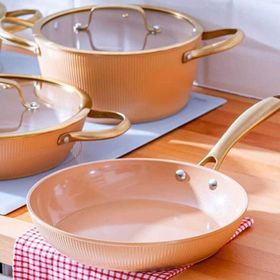 Acar Ultimate Pro 7 Parça Rose Gold Tencere Seti