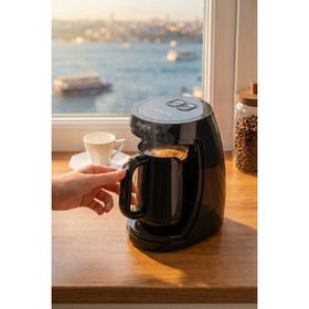 Acar Ultimate Pro Keyifle Siyah Türk Kahve Makinesi
