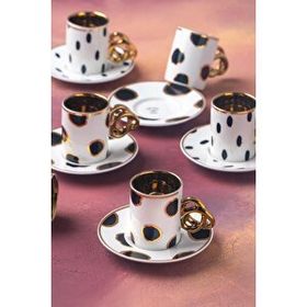 Acar Valencia 90 ml 6 Kişilik Kahve Fincanı Takımı
