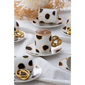 Acar Valencia 90 ml 6 Kişilik Kahve Fincanı Takımı