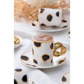 Acar Valencia 90 ml 6 Kişilik Kahve Fincanı Takımı