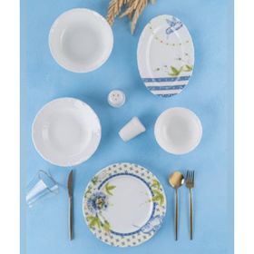 Acar XTL-05611 Sunflower 6 Kişilik 23 Parça Porselen Yemek Takımı