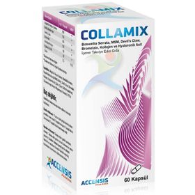 Accensis Pharma Collamix Kollajen Hyalüronik Asit 60 Kapsül