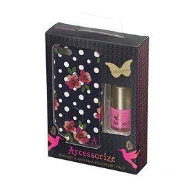 Accessorize Apple iPhone 5S-5 Puantiyeli Ojeli Sert Kılıf