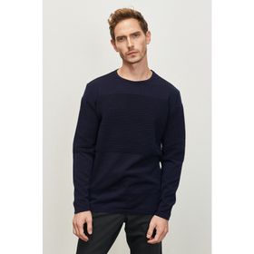 AC&Co / Altınyıldız Classics Erkek Kazak Lacivert 4A4921100065LACXL