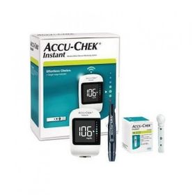 Accu Chek Instant Şeker Ölçüm Cihazı + 50 Adet Ölçüm Çubuğu Instant