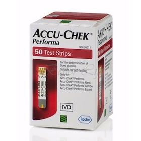 Accu Chek Performa Nano Strip 50'Lik Şeker Ölçüm Stribi