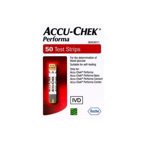 Accu Chek Performa Nano Strip 50'Lik Şeker Ölçüm Stribi