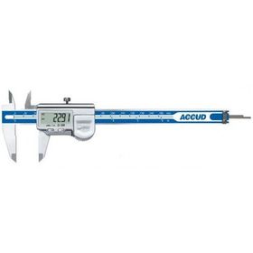 Accud 112-008-12 200 mm IP67 Dijital Kumpas