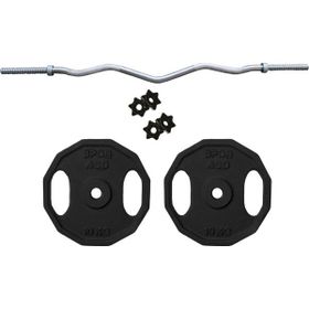 ACD Spor 10 kg Demir Döküm Plaka 2 Adet Z Bar Set
