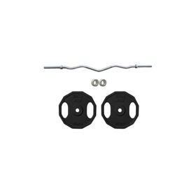 ACD Spor 10 kg Demir Döküm Plaka 2 Adet Z Bar Set
