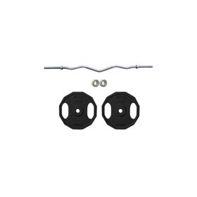 ACD Spor 10 kg Demir Döküm Plaka 2 Adet Z Bar Set