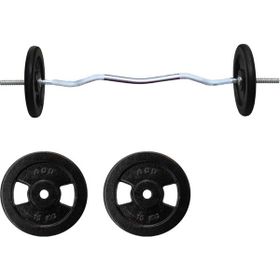ACD Spor 2 Adet 15 kg Döküm Ağırlık Z Bar Set