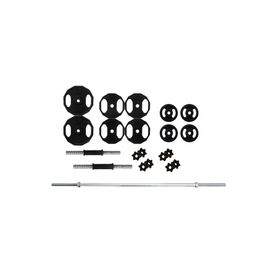 ACD Spor 60 kg Döküm Halter Dambıl Set 120 cm Uzun Barlı Set