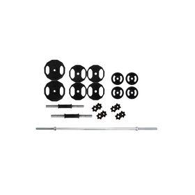 ACD Spor 60 kg Döküm Halter Dambıl Set 120 cm Uzun Barlı Set