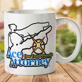 Ace Attorney Baskılı Kupa Bardak