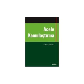 Acele Kamulaştırma - Mehmet Ali Gölcüklü