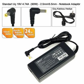 Acer 90W 19V 4.74A 5.5x2.5 Notebook Adaptör