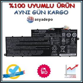 Acer AC13C34 Uyumlu Laptop Batarya Pil