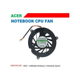 Acer ACE107 4710.4920.5050.5920.5050.3050 Uyumlu Laptop İşlemci Fan