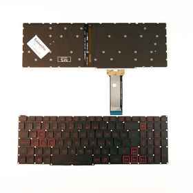 Acer AN515-54-51M5 AN515-54-55YM Işıklı Uyumlu Laptop Klavye