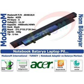 Acer Aspire 3810T-P22F Notebook Bataryası