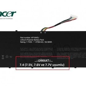Acer Aspire 3N20C5 Notebook Batarya