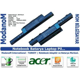 Acer Aspire 571G-52458G75MAKK Uyumlu Notebook Batarya