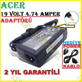 Acer Aspire 5742 7315 E732 E5-571 E5-573 TV44 E14 E15 F5-572 5635 E1-521 E1-522 MS2303 5310 Uyumlu Laptop Adaptör