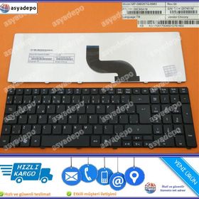 Acer Aspire 7736 Siyah Klavye