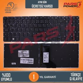 Acer Aspire E5-574G NX.G8BEY.001 Notebook TR Işıklı Uyumlu Klavye