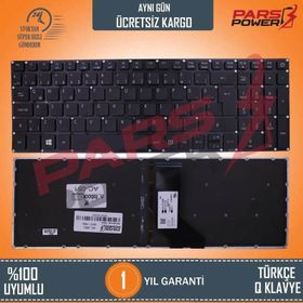 Acer Aspire E5-774G-52FV E5-774G-53XE Siyah Uyumlu Notebook Klavye
