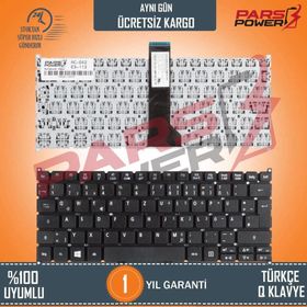 Acer Aspire ES1-111M-C064 ES1-111M-C40S Siyah Uyumlu Notebook Klavye