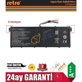 Acer Aspire ES1-131 ES1-132 ES1-311 Notebook Bataryası Pili