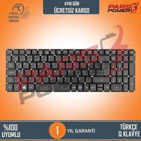 Acer Aspire ES1-572-33TK Siyah Notebook Klavye