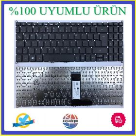 Acer Aspire N19H1 Siyah TR Uyumlu Laptop Klavye