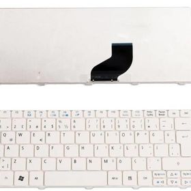 Acer Aspire One 533 Beyaz Uyumlu Laptop Klavye