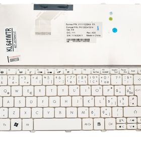 Acer Aspire One D255E-13855 Klavye