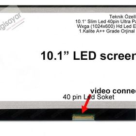 Acer Aspire One ZE6 Uyumlu LCD Ekran