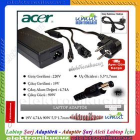 Acer Aspire PA-1650-22 19V 4.74A Sarj Adaptörü