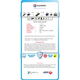 Acer Aspire S3-331 Uyumlu Notebook Batarya