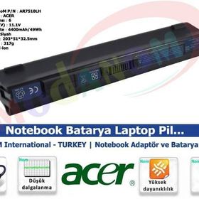 Acer Aspire UM09A71 Batarya Pil